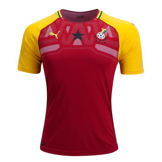 Maglia Ghana home 2018 Thailandia - Clicca l'immagine per chiudere